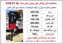 چکش هیدرولیک STM مدل ST45 سین تاش ماشین