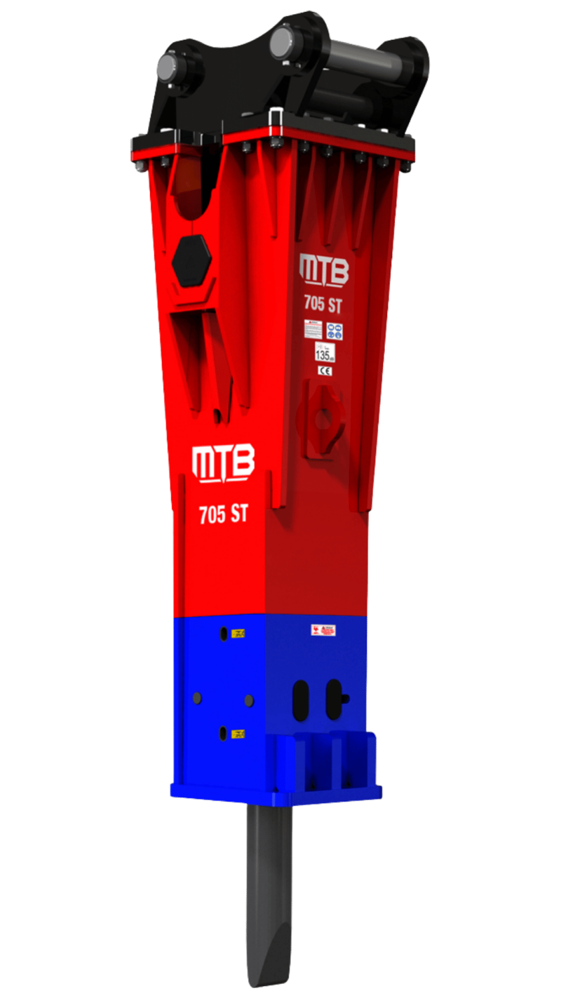 چکش هیدرولیکی MTB 705 برای تخریب فوق سنگین