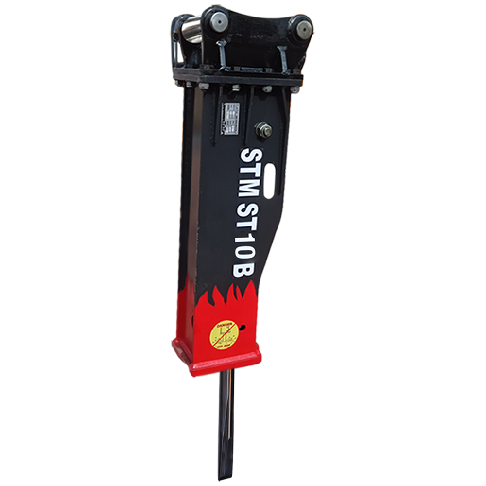چکش هیدرولیکی کامپکت مدل STM10 مخصوص مینی بیل مکانیکی