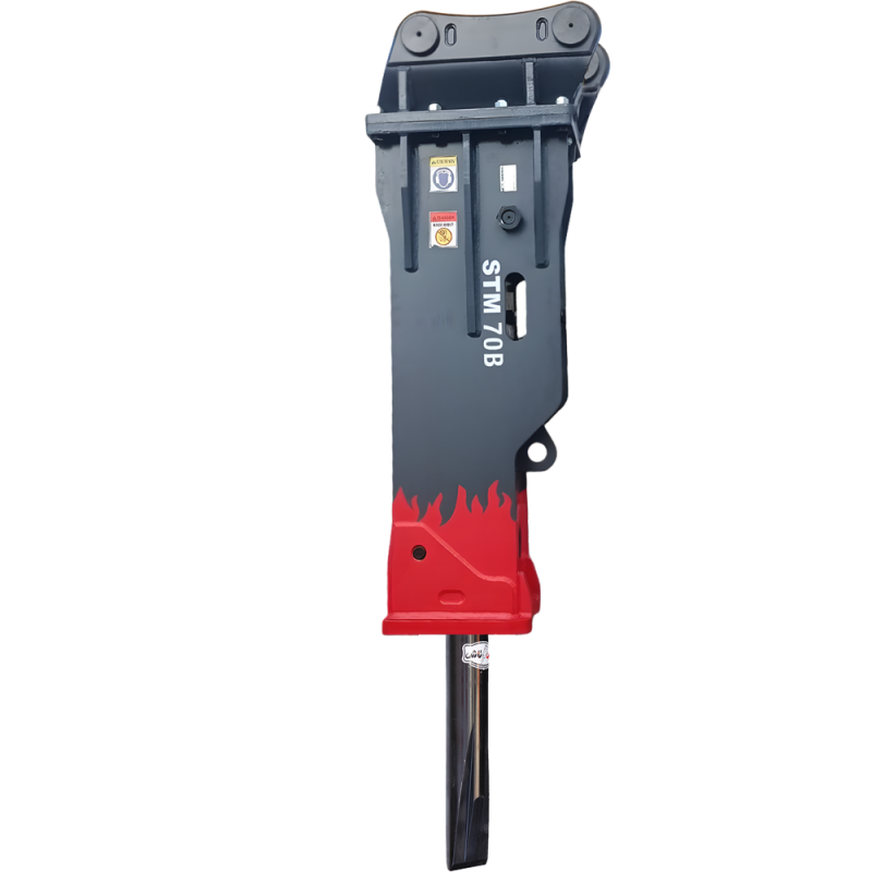 چکش هیدرولیک پرچمدار و فوق سنگین مدل STM ST70 برای تخریب‌های عظیم