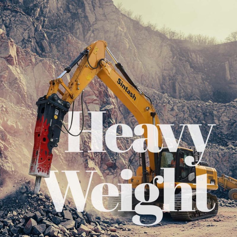 چکش گاز هیدرولیکی سنگین