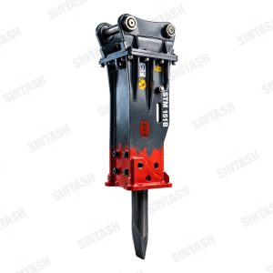 چکش گاز هیدرولیکی STM151 سین‌تاش ماشین نمای زاویه‌دار با قلم